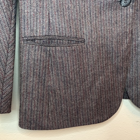 David Hollis Collection women’s vintage wool blazer jacket Size 10 - Picture 15 of 16